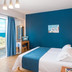 Alexia Beach Hotel - Studios Sea View - Bedroom_1